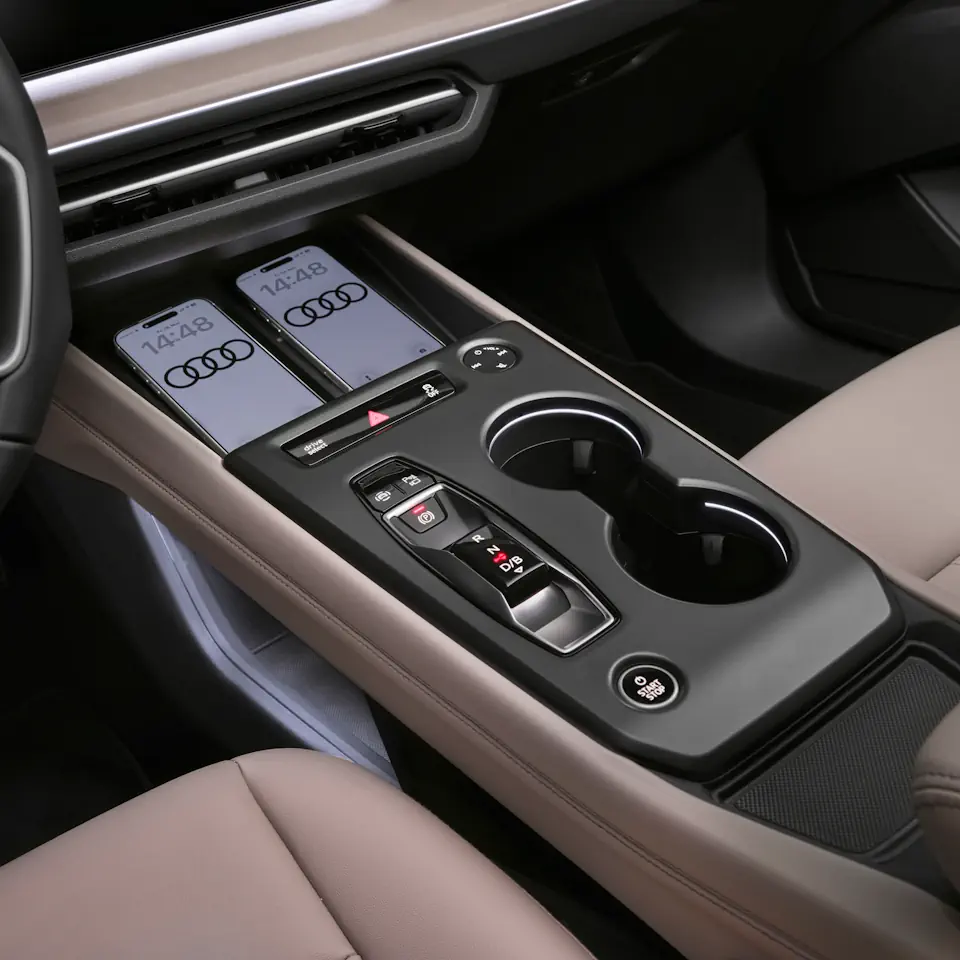 Double charge téléphone Audi Q4 e-tron Sportback Double charge téléphone Audi Q4 e-tron Sportback