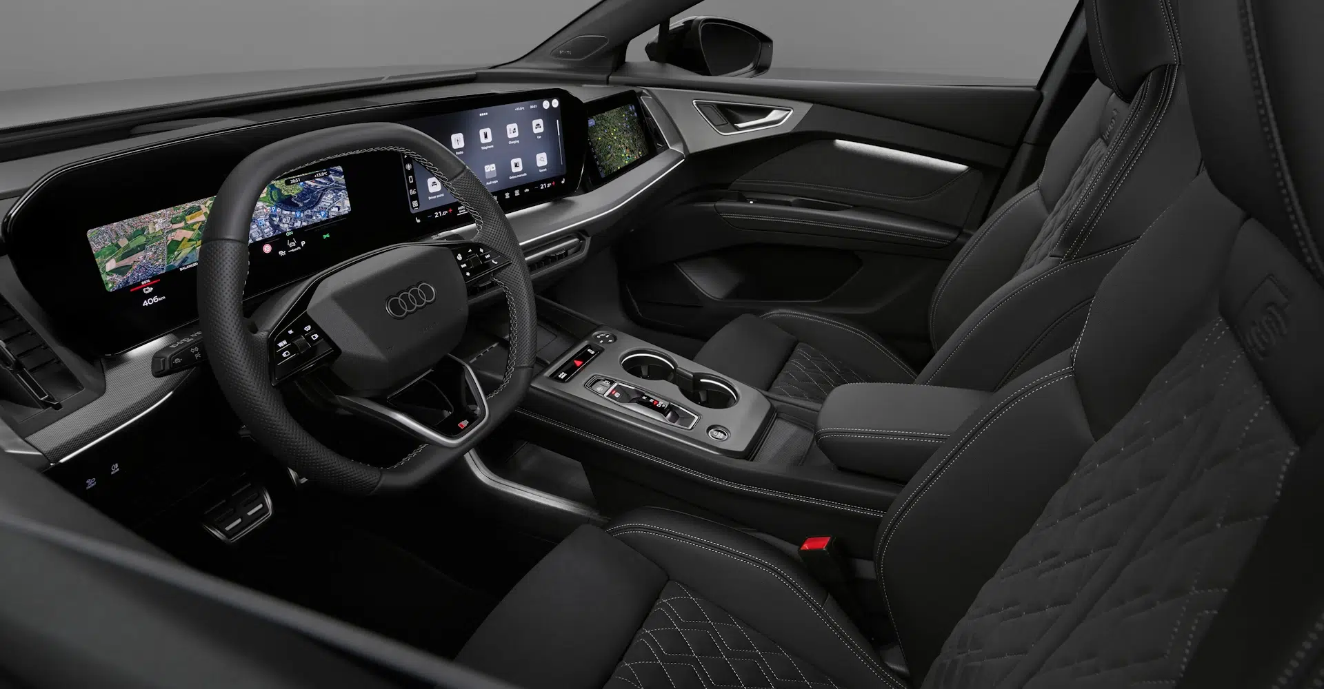 Intérieur Audi Q4 e-tron Sportback mobile Intérieur Audi Q4 e-tron Sportback