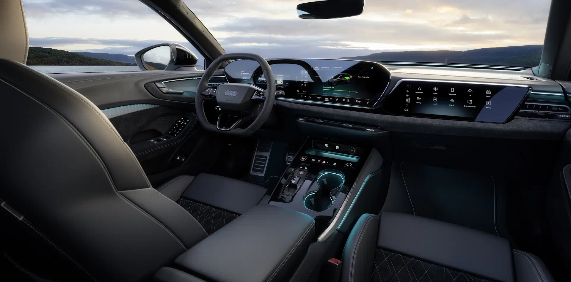 Intérieur Audi A5 Avant e-hybrid