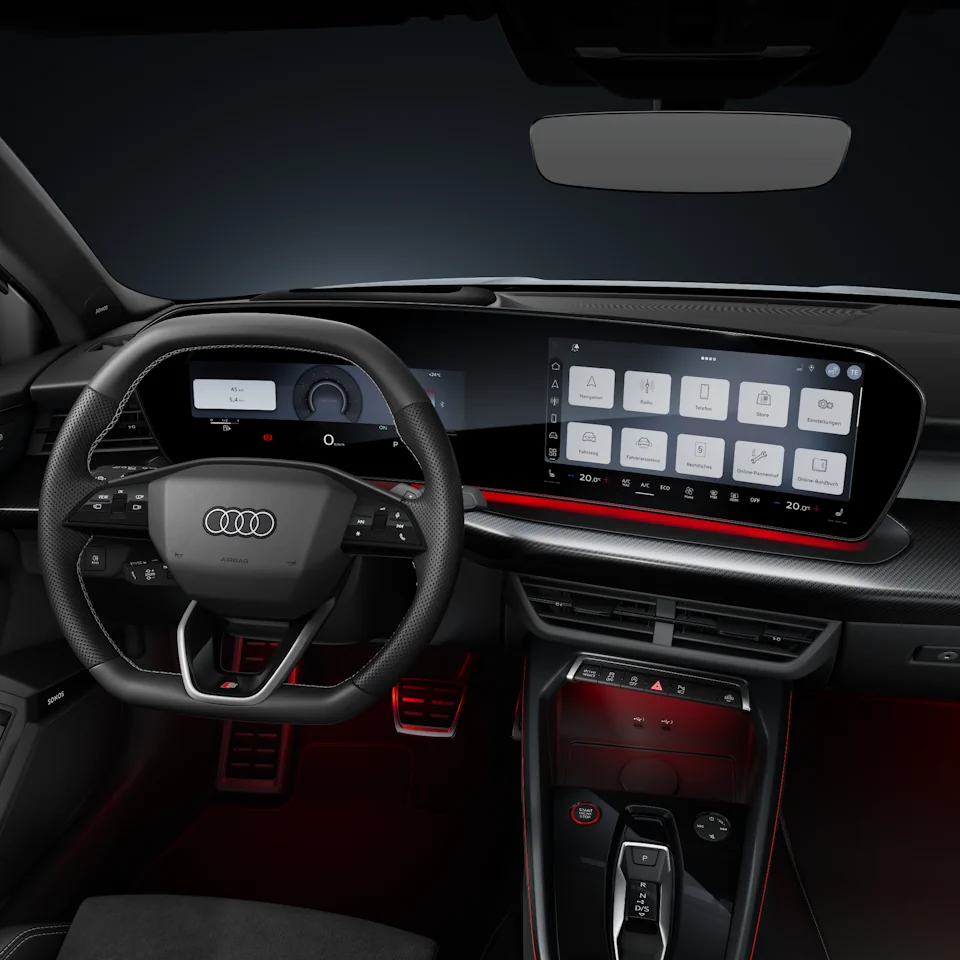 Focus écran Nouvelle Audi S3 2026